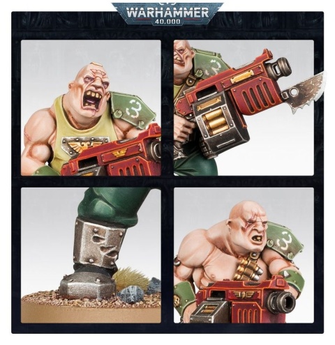Astra Militarum: Bullgryns / Ogryns