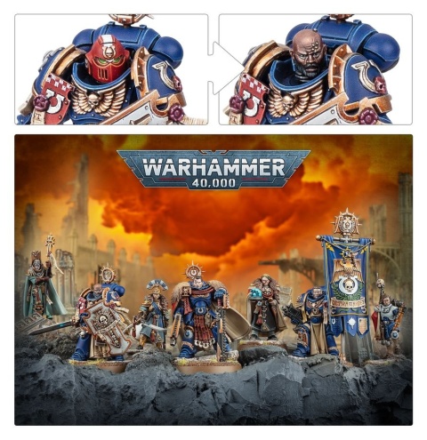 Space Marines - Ultramarines: Captain Titus and The Wardens of Ultramar